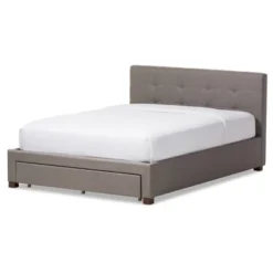 Brandy Modern And Contemporary Fabric Upholstered Platform Bed With Storage Drawer - Baxton Studio 15 Brandy Modern And Contemporary Fabric Upholstered Platform Bed With Storage Drawer - Baxton Studio -Urban Dwell Gear Outlet Store GUEST 7b4b515c 2c7f 4fbc 9449 ce0960ea1da6