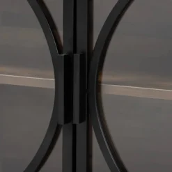 Carter Wood And Metal 2 Door Sideboard Dining Cabinet Walnut Brown/Black - Baxton Studio -Urban Dwell Gear Outlet Store GUEST 7d5105a0 54fe 47c2 a591 feed4d0d1b31