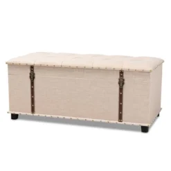 Kyra Fabric Upholstered Storage Trunk Ottoman - Baxton Studio 22 Kyra Fabric Upholstered Storage Trunk Ottoman - Baxton Studio -Urban Dwell Gear Outlet Store GUEST 7f407d57 2795 4b1e 828a 27ba2c3cbf25