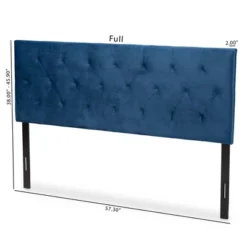 Felix Velvet Fabric Upholstered Headboard - Baxton Studio 9 Felix Velvet Fabric Upholstered Headboard - Baxton Studio -Urban Dwell Gear Outlet Store GUEST 7f5c9f4f c29f 439d 9287 97dce2cbc135