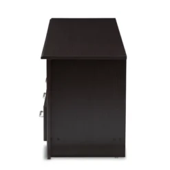 Ryleigh Modern And Contemporary Finished TV Stand For TVs Up To 60" Dark Brown - Baxton Studio 10 Ryleigh Modern And Contemporary Finished TV Stand For TVs Up To 60" Dark Brown - Baxton Studio -Urban Dwell Gear Outlet Store GUEST 816b74c4 5548 4ad6 b365 da78954d5390