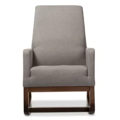 Yashiya Mid - Century Retro Modern Fabric Upholstered Rocking Chair - Baxton Studio -Urban Dwell Gear Outlet Store GUEST 845be059 d697 4caa 9f75 b36a4ca6c95a