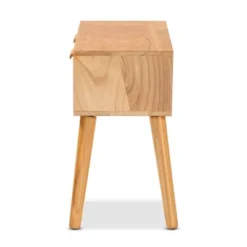 Falan Wood With Rattan 2 Drawer Console Table Oak Brown - Baxton Studio -Urban Dwell Gear Outlet Store GUEST 85c57136 0ee1 4870 be10 5a6ffd35bd03