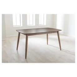 Edna Mid-Century Modern French Oak Light Brown Finishing Wood Dining Table - Baxton Studio -Urban Dwell Gear Outlet Store GUEST 866e1a06 584e 4433 bfb6 23048d64971f