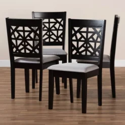 Set Of 4 Jackson Dining Chair - Baxton Studio -Urban Dwell Gear Outlet Store GUEST 86de1eef c00a 4c26 9974 e3f24347f13a
