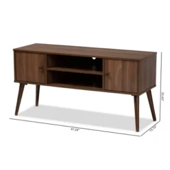 Alard 2 Door Wood TV Stand For TVs Up To 50" Walnut - Baxton Studio -Urban Dwell Gear Outlet Store GUEST 87636444 f2e1 4695 ab7d 58c6e1dc154c