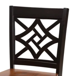 2pc Nicolette Two-Toned Wood Counter Height Barstools Brown/Walnut - Baxton Studio -Urban Dwell Gear Outlet Store GUEST 87d789d7 cdc2 4861 a1f3 70110b995bd3