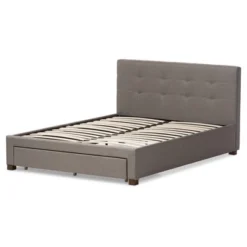Brandy Modern And Contemporary Fabric Upholstered Platform Bed With Storage Drawer - Baxton Studio 11 Brandy Modern And Contemporary Fabric Upholstered Platform Bed With Storage Drawer - Baxton Studio -Urban Dwell Gear Outlet Store GUEST 8822ec2e 0e94 4c92 b7a1 04af3d606da2