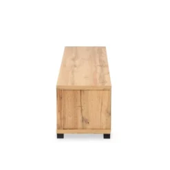 Gerhardine Wood 1 Drawer TV Stand For TVs Up To 65" Oak Brown/Black - Baxton Studio -Urban Dwell Gear Outlet Store GUEST 88b78a2c c9e6 41ae 852e 3838432b06e2