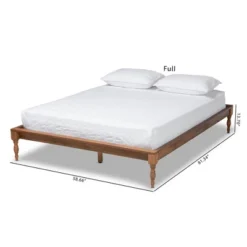 Romy Wood Bed Frame Ash Walnut - Baxton Studio -Urban Dwell Gear Outlet Store GUEST 8a141019 8600 4754 9ebb 41a7ba774e4e