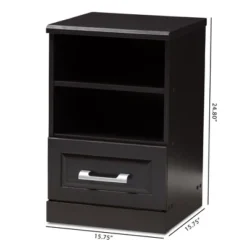 Odelia Modern And Contemporary Finished 1 Drawer Nightstand Dark Brown - Baxton Studio 15 Odelia Modern And Contemporary Finished 1 Drawer Nightstand Dark Brown - Baxton Studio -Urban Dwell Gear Outlet Store GUEST 8bafdac2 ce33 4d4f 9641 1b40b2b74f87