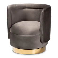Saffi Velvet Upholstered Swivel Accent Chair - Baxton Studio 14 Saffi Velvet Upholstered Swivel Accent Chair - Baxton Studio -Urban Dwell Gear Outlet Store GUEST 8e9a9d68 6def 4a18 badf 0d2a7392e08b