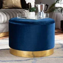 Marisa Velvet Upholstered Storage Ottoman - Baxton Studio -Urban Dwell Gear Outlet Store GUEST 8fe02e02 3fc6 4f48 9b62 13e1f008901e