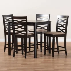 Lanier Wood Pub Counter Height Dining Set Espresso - Baxton Studio 8 Lanier Wood Pub Counter Height Dining Set Espresso - Baxton Studio -Urban Dwell Gear Outlet Store GUEST 8ff6f3c5 0636 4013 a687 7a459b02a872