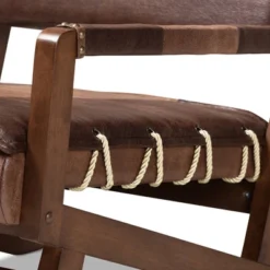 Rovelyn Faux Leather Walnut Finished Wood Lounge Chair Brown - Baxton Studio 12 Rovelyn Faux Leather Walnut Finished Wood Lounge Chair Brown - Baxton Studio -Urban Dwell Gear Outlet Store GUEST 921881c6 d405 4dca 8323 92b164fadffb