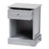 1 Drawer Chase Wood Nightstand - Baxton Studio