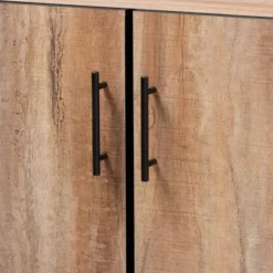 Patton Wood 3 Door Dining Room Sideboard Buffet Oak - Baxton Studio -Urban Dwell Gear Outlet Store GUEST 926fbd86 6313 4810 9842 18d522e53cf8