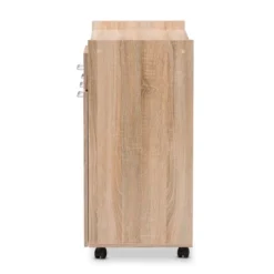 Charmain Modern And Contemporary Light Oak And Finish Kitchen Cabinet White/Brown - Baxton Studio -Urban Dwell Gear Outlet Store GUEST 9529d340 591c 4f21 b8d0 c9dcd6617a12