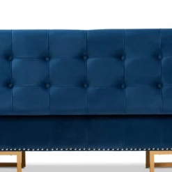 Ellery Velvet Fabric Upholstered Ottoman - Baxton Studio -Urban Dwell Gear Outlet Store GUEST 952dfcb2 656b 415a b3b7 d7e249fcabad