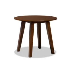 35" Ela Wide Round Wood Dining Table - Baxton Studio -Urban Dwell Gear Outlet Store GUEST 95c7374d 1cbb 4035 9bf9 ca4279592182