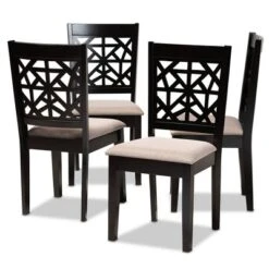 Set Of 4 Jackson Dining Chair - Baxton Studio -Urban Dwell Gear Outlet Store GUEST 979d1b9b fc48 4cd2 b566 c779e13dc427