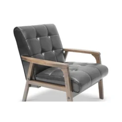 Mid-Century Masterpieces Club Chair Brown - Baxton Studio -Urban Dwell Gear Outlet Store GUEST 98a4a78e 0590 4dab b32e aeb78c112455