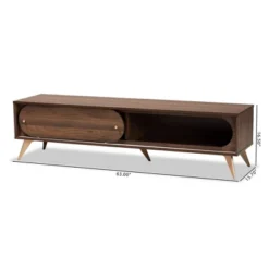Dena Wood And Gold TV Stand For TVs Up To 60" Walnut - Baxton Studio 17 Dena Wood And Gold TV Stand For TVs Up To 60" Walnut - Baxton Studio -Urban Dwell Gear Outlet Store GUEST 9b9fe605 c25b 40e3 95e8 db25998c0615