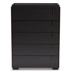 5 Drawer Rikke Two-Tone Wood Chest Brown - Baxton Studio -Urban Dwell Gear Outlet Store GUEST 9baf9f7f 7dea 4038 a7c6 3a05b09e6288