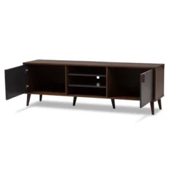 Samuel Finished TV Stand For TVs Up To 55" Walnut Brown/Dark Gray - Baxton Studio 11 Samuel Finished TV Stand For TVs Up To 55" Walnut Brown/Dark Gray - Baxton Studio -Urban Dwell Gear Outlet Store GUEST 9c31d321 48c3 43a3 bd9b 97826e313509