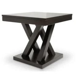 Everdon Modern End Table Dark Brown - Baxton Studio -Urban Dwell Gear Outlet Store GUEST 9f4c6907 f2de 4004 a866 d592538284da