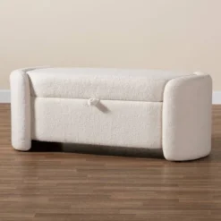 Oakes Boucle Upholstered Storage Bench Ivory - Baxton Studio 7 Oakes Boucle Upholstered Storage Bench Ivory - Baxton Studio -Urban Dwell Gear Outlet Store GUEST a1549988 8a3d 4885 84eb 6d42eaa4521b