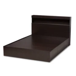 Queen 6 Drawer Blaine Wood Platform Storage Bed Dark Brown - Baxton Studio -Urban Dwell Gear Outlet Store GUEST a269300a be07 4046 8371 9b0a5742e437