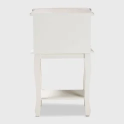 Amalie 2 Drawer Wood Nightstand White/Oak - Baxton Studio -Urban Dwell Gear Outlet Store GUEST a44aebcf c512 420c 943d 2e0e81ac0fa4