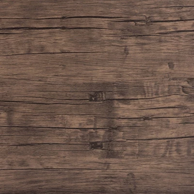 Calder Wood And Metal Dining Table Walnut Brown/Black - Baxton Studio 5 Calder Wood And Metal Dining Table Walnut Brown/Black - Baxton Studio - Image 5