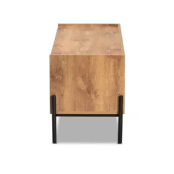 Tasman Wood And Metal 2 Door TV Stand For TVs Up To 45" Natural Brown/Black - Baxton Studio 11 Tasman Wood And Metal 2 Door TV Stand For TVs Up To 45" Natural Brown/Black - Baxton Studio -Urban Dwell Gear Outlet Store GUEST a84e9b4b c6d6 4f99 970a fb5ff91e634b