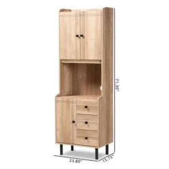 Patterson 3 Drawer Kitchen Storage Cabinet Oak/Brown - Baxton Studio 15 Patterson 3 Drawer Kitchen Storage Cabinet Oak/Brown - Baxton Studio -Urban Dwell Gear Outlet Store GUEST a9c9be67 eefd 4312 ac4e 1152e0ce2582