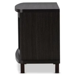Walda Wood Cabinet With 2 Sliding Doors And 1 Drawer TV Stand For TVs Up To 60" Dark Brown/Gray - Baxton Studio -Urban Dwell Gear Outlet Store GUEST a9f3082a 02d0 4002 85ec 5f32d6967b94