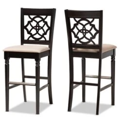 Set Of 2 Alexandra Barstool - Baxton Studio -Urban Dwell Gear Outlet Store GUEST ab130548 d138 451c a841 25adb305e80d