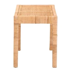 Abelia Natural Rattan And Mahogany Wood Short Accent Bench Natural Brown - Baxton Studio 8 Abelia Natural Rattan And Mahogany Wood Short Accent Bench Natural Brown - Baxton Studio -Urban Dwell Gear Outlet Store GUEST ab39e258 51bf 4e58 894d c139754ee235