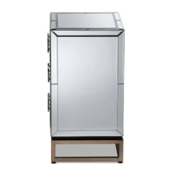 Laken 3 Drawers Mirrored Nightstand - Baxton Studio 8 Laken 3 Drawers Mirrored Nightstand - Baxton Studio -Urban Dwell Gear Outlet Store GUEST acd3638a ffa2 42f2 b034 c2b44d9c46f6