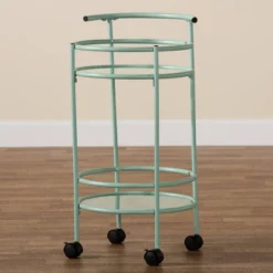 Newell Metal 2 Tier Kitchen Cart Mint Green/Black - Baxton Studio 12 Newell Metal 2 Tier Kitchen Cart Mint Green/Black - Baxton Studio -Urban Dwell Gear Outlet Store GUEST ada7302d 34af 4ad4 8bf3 b2db4a0503d0