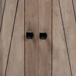 75.4" Derek Wood 2 Door Bookcase Oak - Baxton Studio -Urban Dwell Gear Outlet Store GUEST ae882759 5cf7 4a6b b031 90007b539aa2