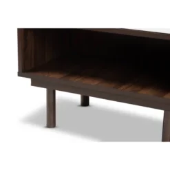 2 Door Meike Two-Tone Wood Shoe Cabinet Walnut/White - Baxton Studio -Urban Dwell Gear Outlet Store GUEST b13ba399 5045 4342 b68d c641d8c9840f