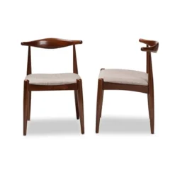 Set Of 2 Aeron Wood Dining Chair Walnut - Baxton Studio -Urban Dwell Gear Outlet Store GUEST b14aa7a0 cbef 4c2f a71a 4abd6d7a37f2