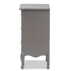 3 Drawer Capucine Finished Wood Nightstand Gray - Baxton Studio -Urban Dwell Gear Outlet Store GUEST b2577697 80cb 449b 9369 60f10e5699b7