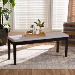 Teresa Fabric Upholstered And Wood Dining Bench - Baxton Studio 11 Teresa Fabric Upholstered And Wood Dining Bench - Baxton Studio -Urban Dwell Gear Outlet Store GUEST b27e5505 540c 406d bc79 157838a92f79