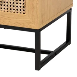 Sawyer Wood And Metal 3 Drawer Storage Cabinet With Natural Rattan Oak Brown/Black - Baxton Studio 13 Sawyer Wood And Metal 3 Drawer Storage Cabinet With Natural Rattan Oak Brown/Black - Baxton Studio -Urban Dwell Gear Outlet Store GUEST b34a25d9 2943 4c53 be9d 8f87b5e92932