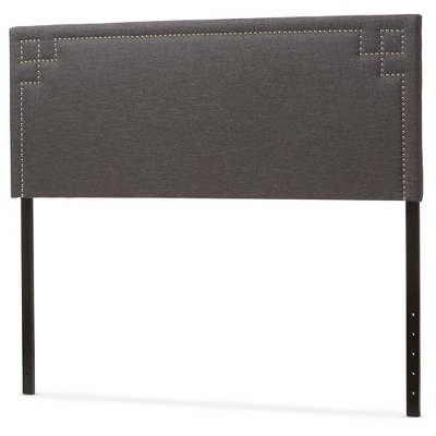 Geneva Modern And Contemporary Fabric Upholstered Headboard - Baxton Studio 1 Geneva Modern And Contemporary Fabric Upholstered Headboard - Baxton Studio