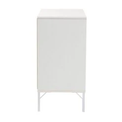 Favian Two-Tone Wood And Metal 2 Door Sideboard Dining Cabinet White/Weathered Brown - Baxton Studio -Urban Dwell Gear Outlet Store GUEST b5c54b2a 1727 445a ac54 b90bd0d79577