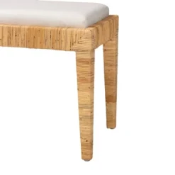 Sofia Rattan And Mahogany Wood Bench White/Natural Brown - Baxton Studio 9 Sofia Rattan And Mahogany Wood Bench White/Natural Brown - Baxton Studio -Urban Dwell Gear Outlet Store GUEST b6c597af 41a7 40d7 8f43 1de34b02bede